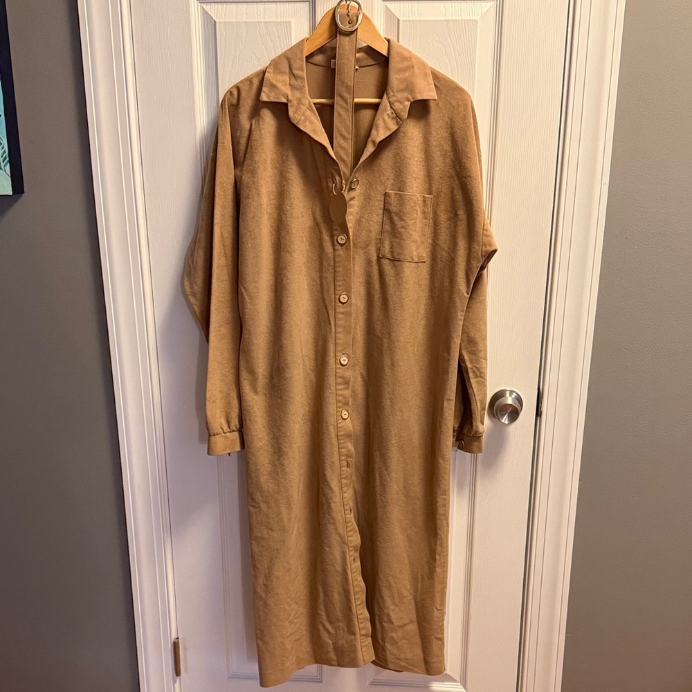 vintage shirt dress